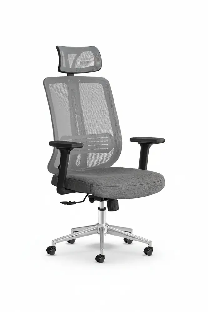 Poyraz Başlıklı Fileli Ergonomik Çalışma Koltuğu