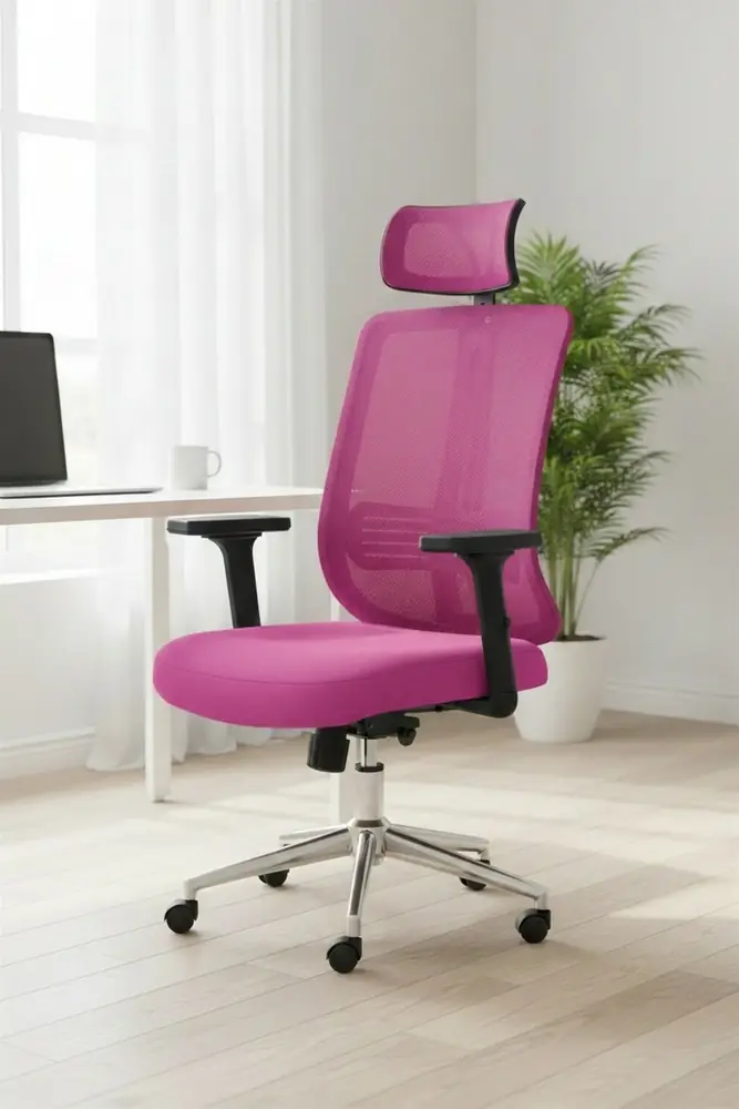 Poyraz Başlıklı Fileli Ergonomik Çalışma Koltuğu · Görsel 2