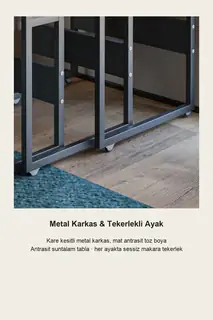 Vela İç İçe Sehpa Seti · Görsel 3
