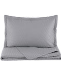 OGLO Single Bedspread Set Light Plum 160 x 220 Cm (1 Pillowcase Gift)